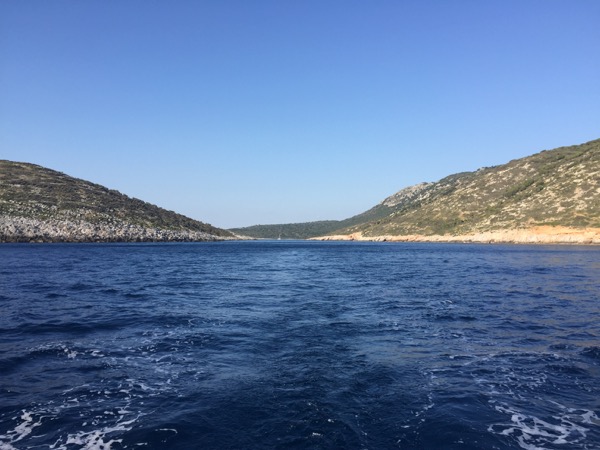 Planitis Bay and the Akti peninsula