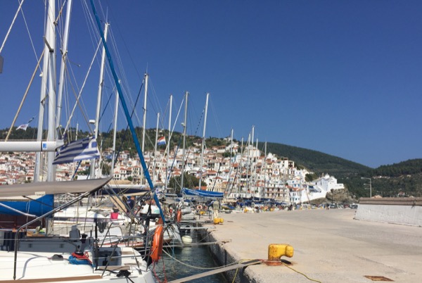 With Reuben, Jo and Manuel in the Northern Sporades